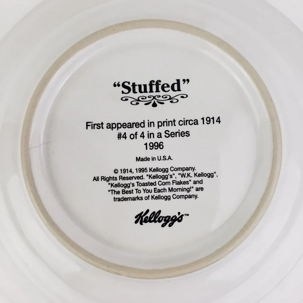 Kellogg's Series of 4 1996 Cereal Bowls